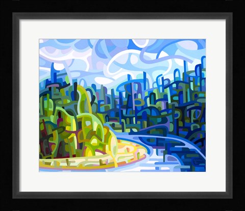 Framed July Progression Print