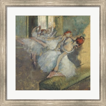 Framed Ballet Dancers Print