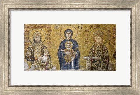 Framed Mary And Jesus Print