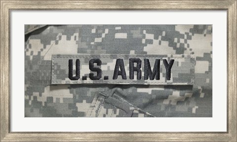 Framed ARMY Print