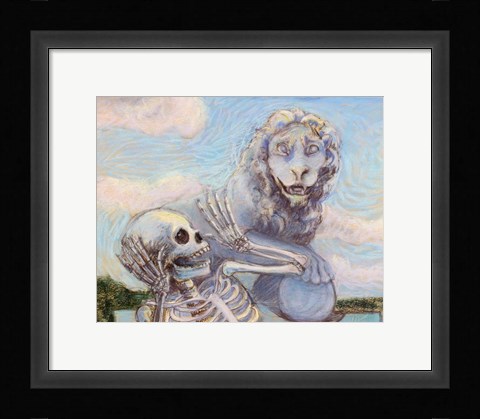 Framed Ahh! Scary! Print