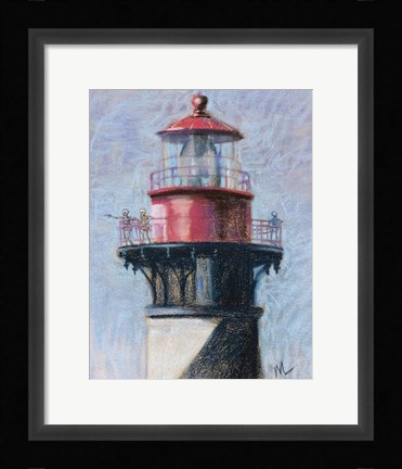 Framed I Can See my Crypt from here Print