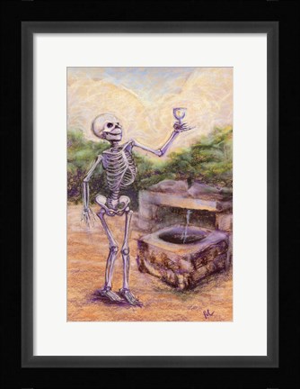 Framed I think It's Working Print