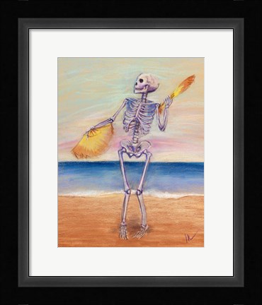 Framed Skelly Dancer No. 10 Print