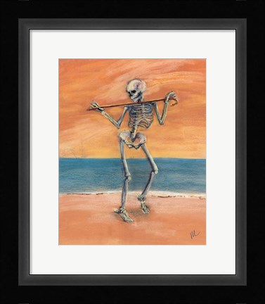 Framed Skelly Dancer No. 11 Print