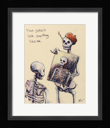 Framed That Doesn't Look Anything like Me Print