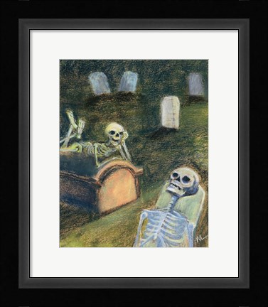 Framed There's Nothing to Do in this Town Print