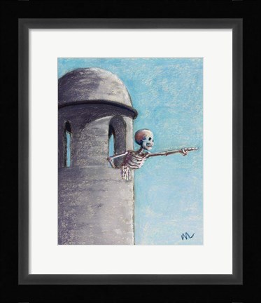 Framed You kids get off my lawn Print