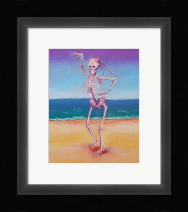 Framed Skelly Dancer IV Print