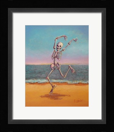 Framed Skelly Dancer VIII Print