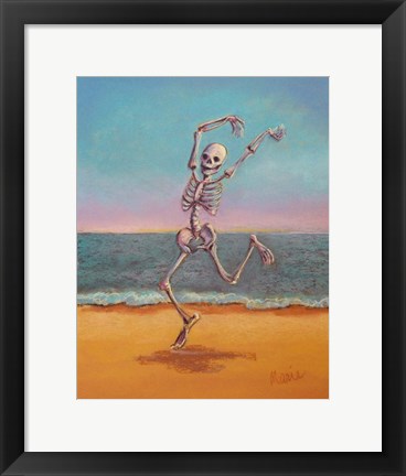 Framed Skelly Dancer VIII Print