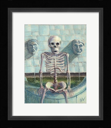 Framed Look Im The Fountainhead Print