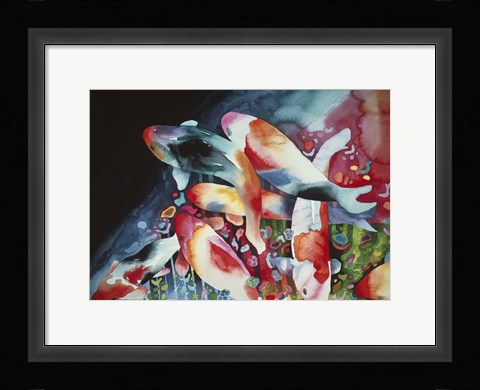 Framed Cosmic Fish Print