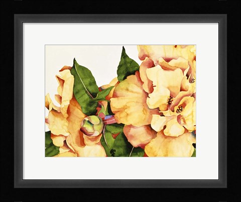 Framed Orange Blossom Print