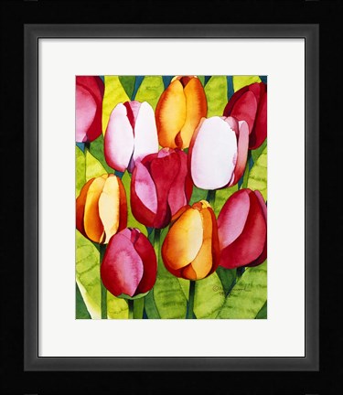 Framed Tulip Time Print