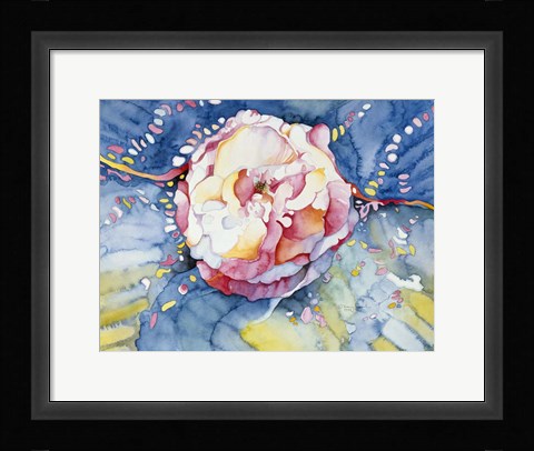Framed Essence Rose Print