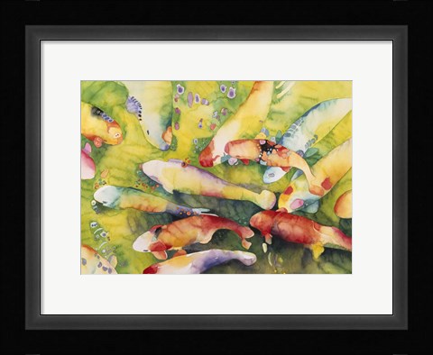 Framed Pui's Fish Print