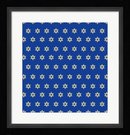 Framed Star Of David Print