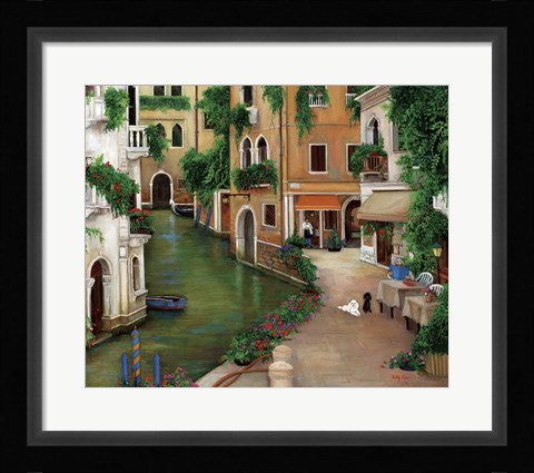 Framed Best Friends In Venice Print