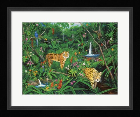 Framed Jungle Print