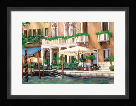 Framed Summer In Venice Print