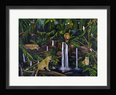 Framed Jungle Print
