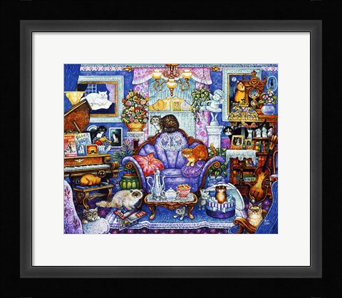 Framed Blue Room Print