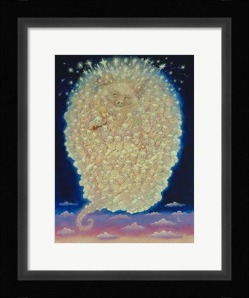 Framed Pig's Heaven Print