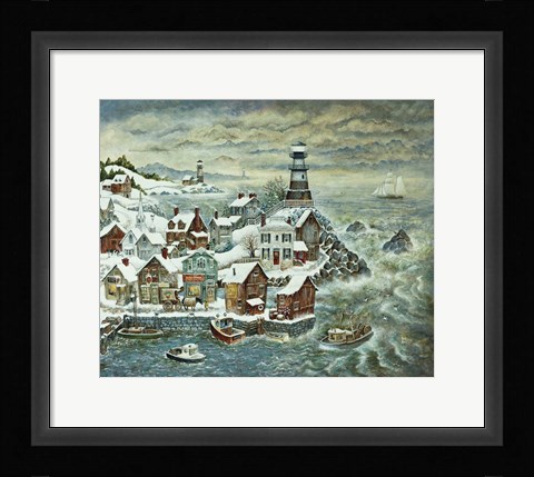 Framed Northern Lights Print