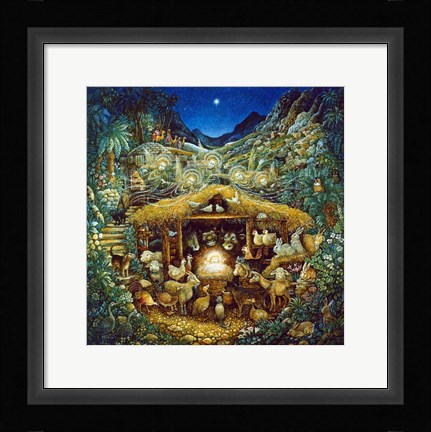 Framed Silent Night Print