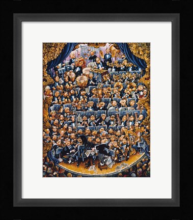 Framed Symphonia Print