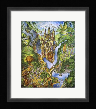 Framed Castle Print