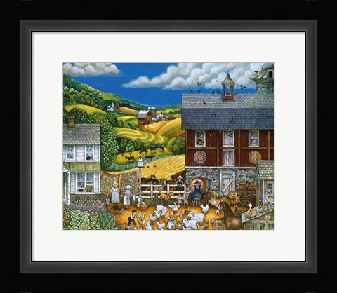 Framed Pennsylvania Summer Print