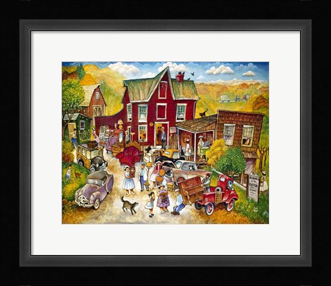 Framed Auction Print