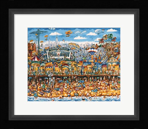 Framed Coney Island Print