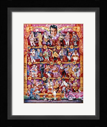 Framed Long Live The King Print