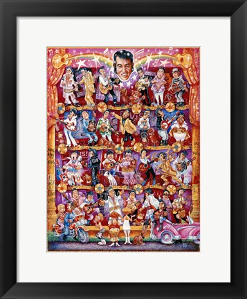 Framed Long Live The King Print