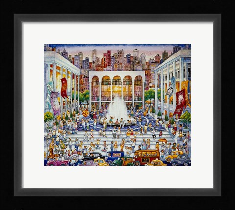 Framed Lincoln Center Print