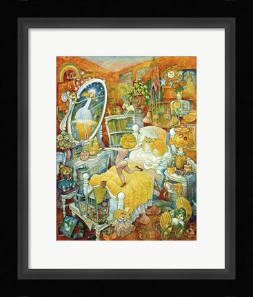 Framed Ballerina Print