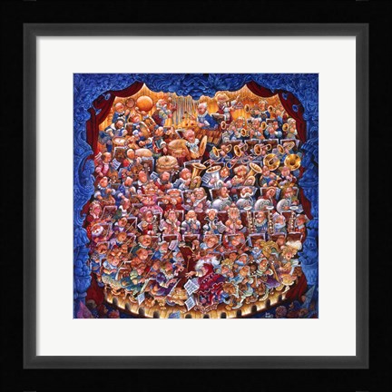 Framed Concertanti Furioso Print