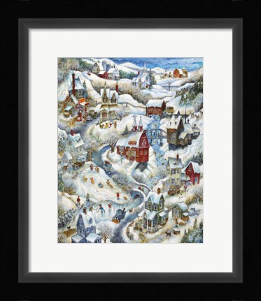 Framed Country Winter (2) Print