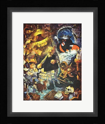 Framed Catula's Castle Print