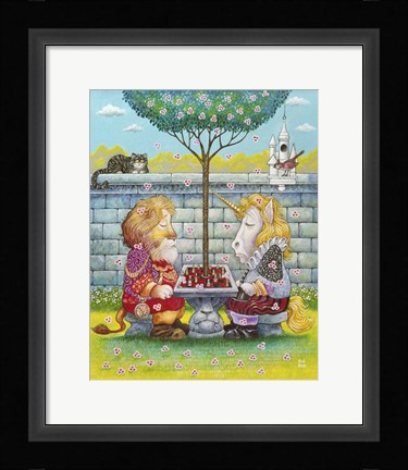 Framed Bored Same Print