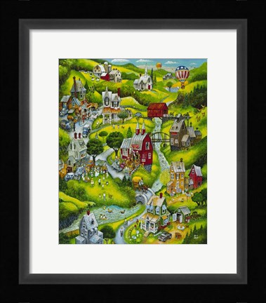 Framed Country Summer Print