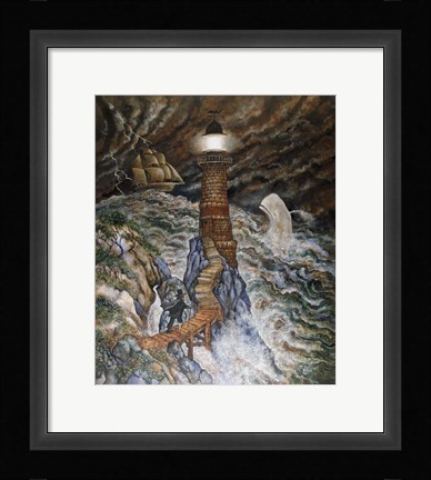Framed Ahab's Light Print