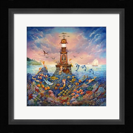 Framed Untitled - Underwater Print