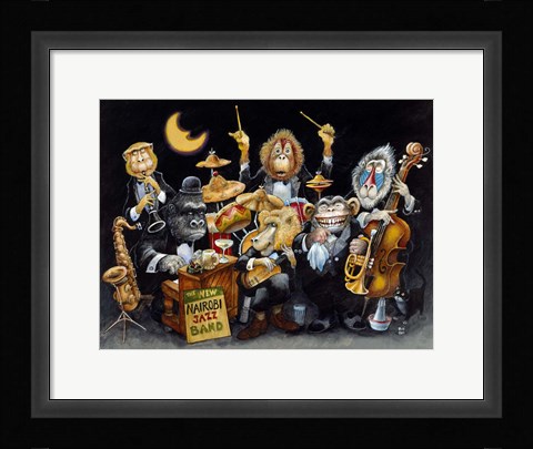 Framed New Nairobi Jazz Band Print