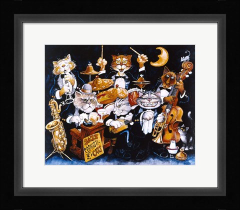 Framed Jazz Sophisticats Print