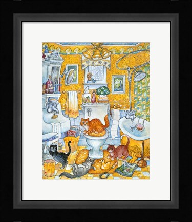 Framed Mellow Yellow Print