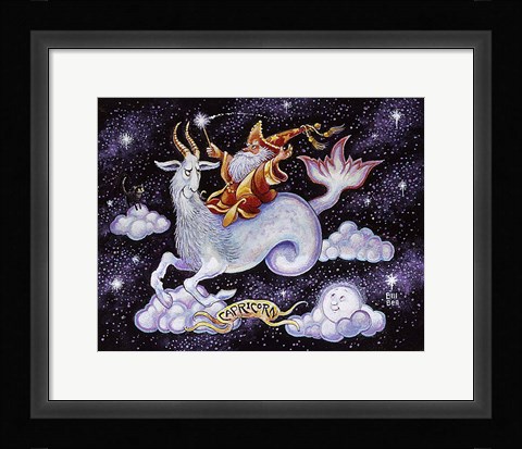 Framed Capricorn Print